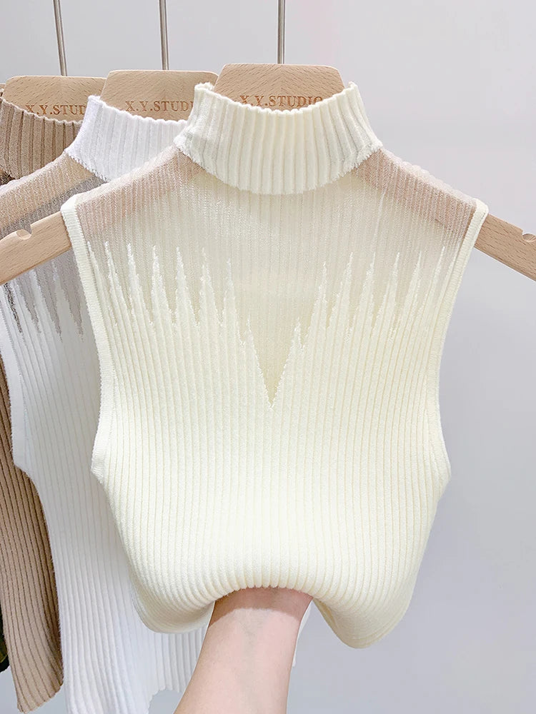 Chic Cut-Out Top | Frauen Tank Top 0