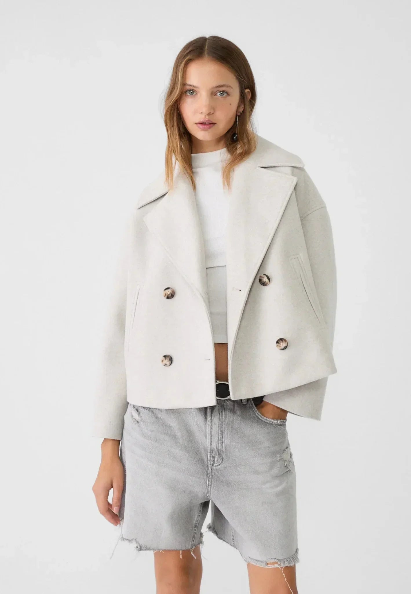 Clara Kurzjacke | Damenjacke Doppelreiher für Herbst 1