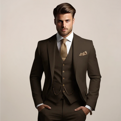 Clemens | Dreiteiliger Herrenanzug Slim Fit Frühling 3