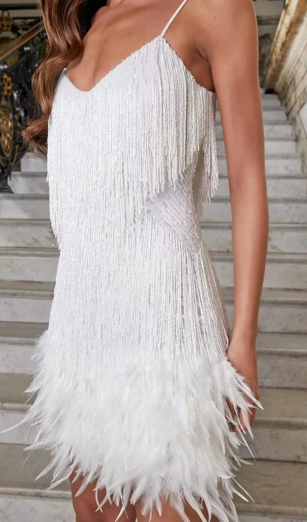 Cocktailkleid mit Pailletten | Elegantes Kleid für Hochzeiten 8