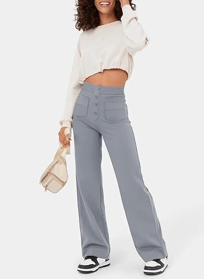 ComfortRise | Elastische Freizeithose mit hohem Bund 11
