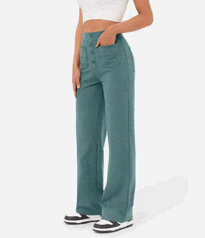 ComfortRise | Elastische Freizeithose mit hohem Bund 2