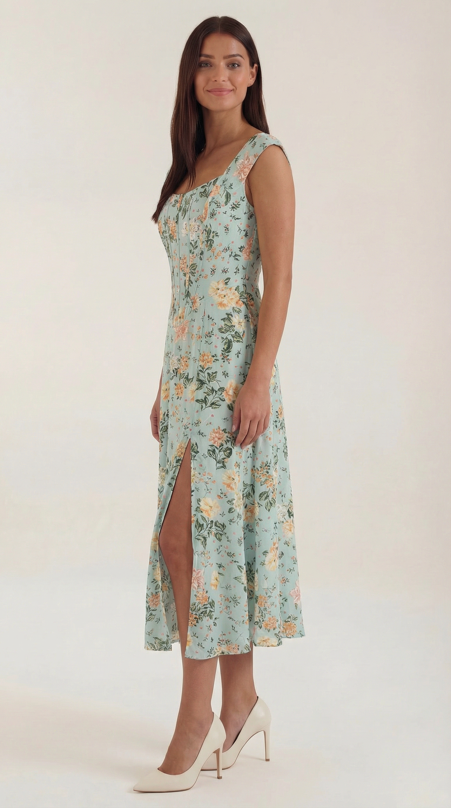 Dahlia Midi-Kleid | Elegantes Sommerkleid für besondere Anlässe 1