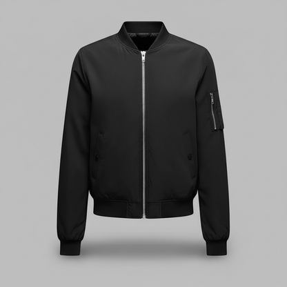 Damen Bomberjacke Kurz | Sportliche Jacke für Alltag