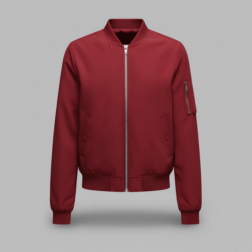 Damen Bomberjacke Kurz | Sportliche Jacke für Alltag