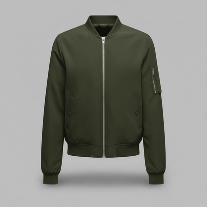Damen Bomberjacke Kurz | Sportliche Jacke für Alltag