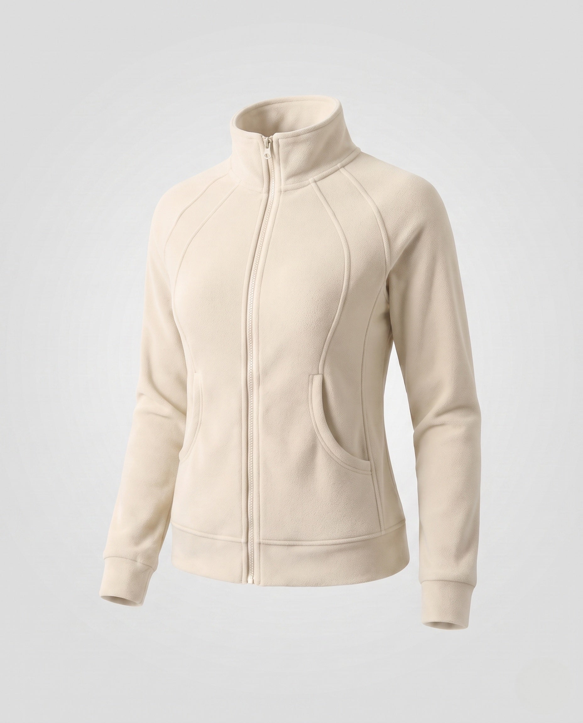 Damen Fleecejacke EB | Warme Freizeitjacke mit Raglanärmeln 5