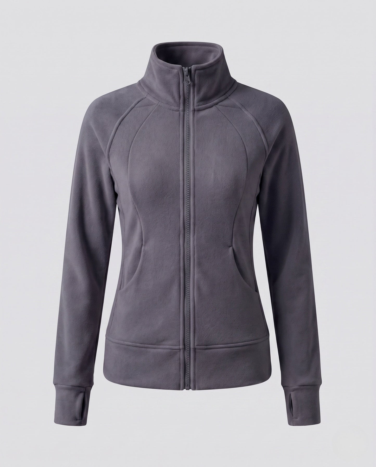 Damen Fleecejacke EB | Warme Freizeitjacke mit hohem Kragen 12