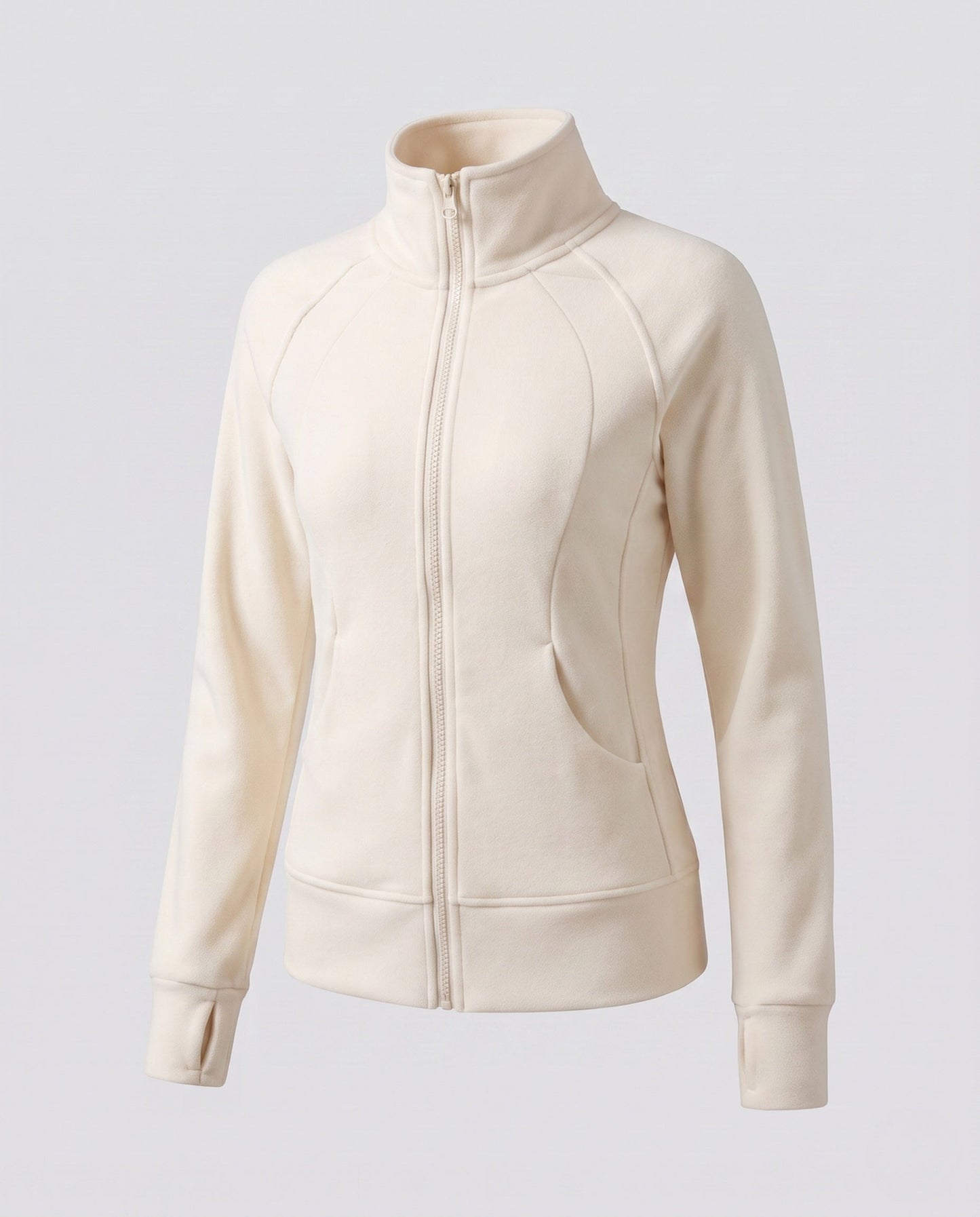Damen Fleecejacke EB | Warme Freizeitjacke mit hohem Kragen 13