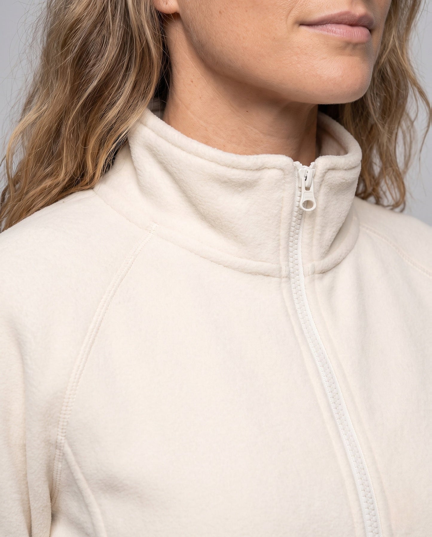 Damen Fleecejacke EB | Warme Freizeitjacke mit hohem Kragen 3