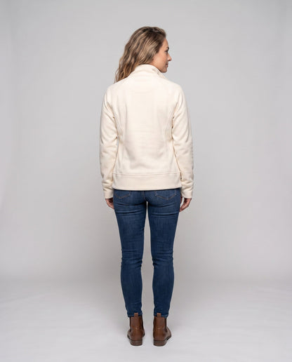Damen Fleecejacke EB | Warme Freizeitjacke mit hohem Kragen 4