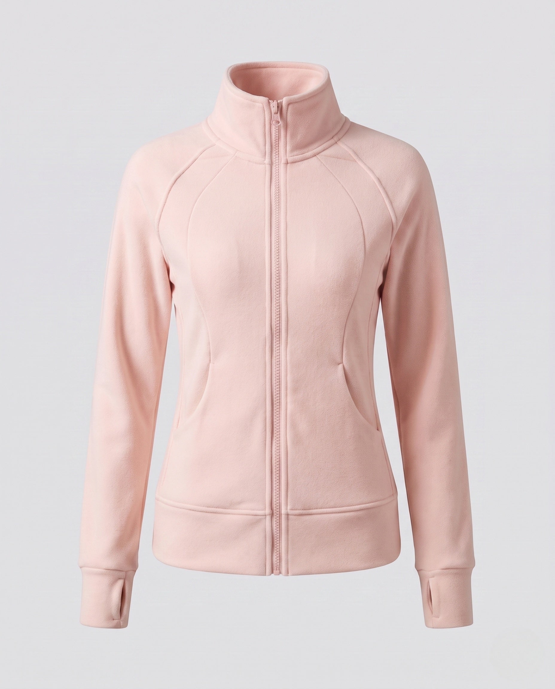 Damen Fleecejacke EB | Warme Freizeitjacke mit hohem Kragen 6