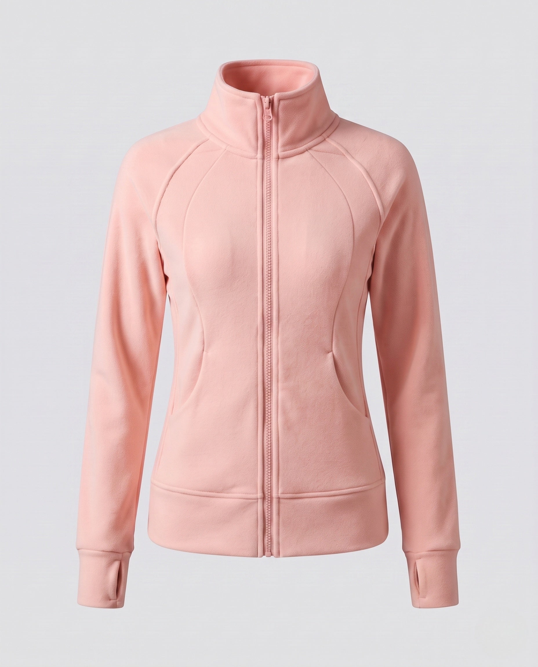 Damen Fleecejacke EB | Warme Freizeitjacke mit hohem Kragen 8