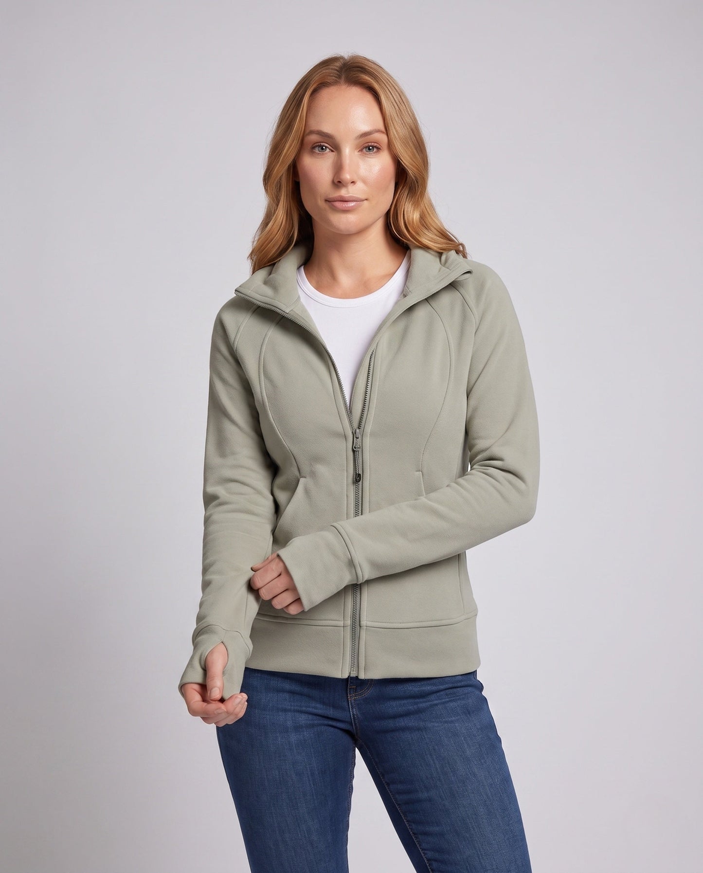 Damen Fleecejacke EB | Warme Outdoorjacke mit Tailliertem Schnitt 2