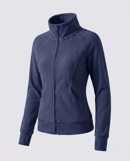 Damen Fleecejacke EB | Warme Outdoorjacke mit Tailliertem Schnitt 7