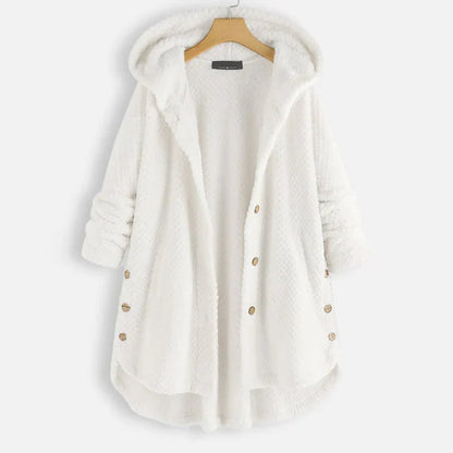 Damen Fleecejacke Lang Warm Herbst Winter 5