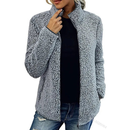 Damen Fleecejacke Slim Fit Warm und Leicht 6