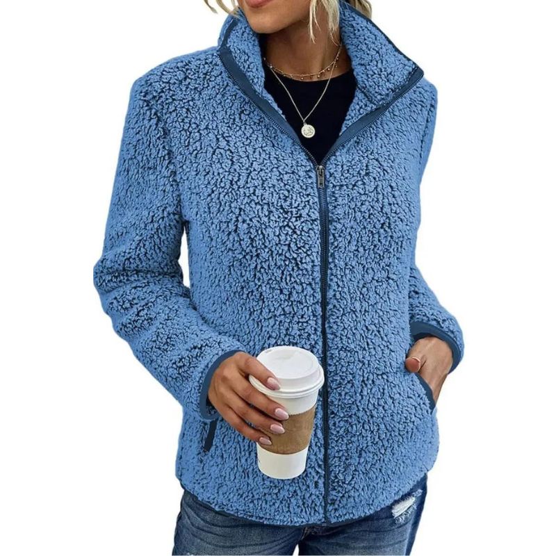 Damen Fleecejacke Slim Fit Warm und Leicht 7