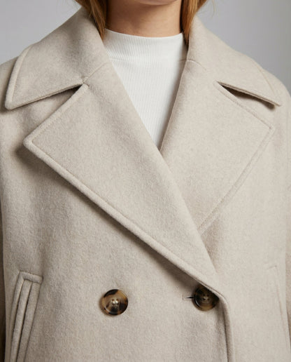 Damen Jacke Kurzschnitt | Zweireihige Modejacke 8