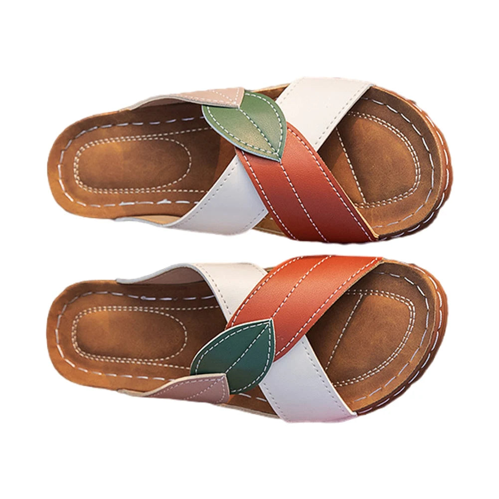 Damen Keilsandalen | Atmungsaktive Slip-On-Schuhe 3