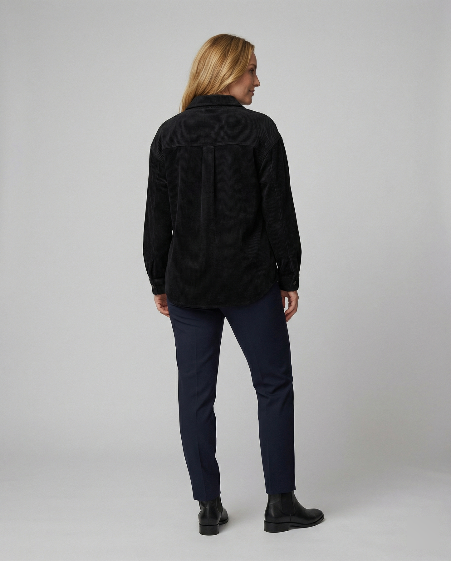 Damen Overshirt Jacke Elegant Übergangsjacke 2
