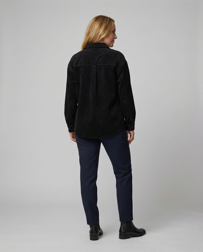 Damen Overshirt Jacke Elegant Übergangsjacke 2