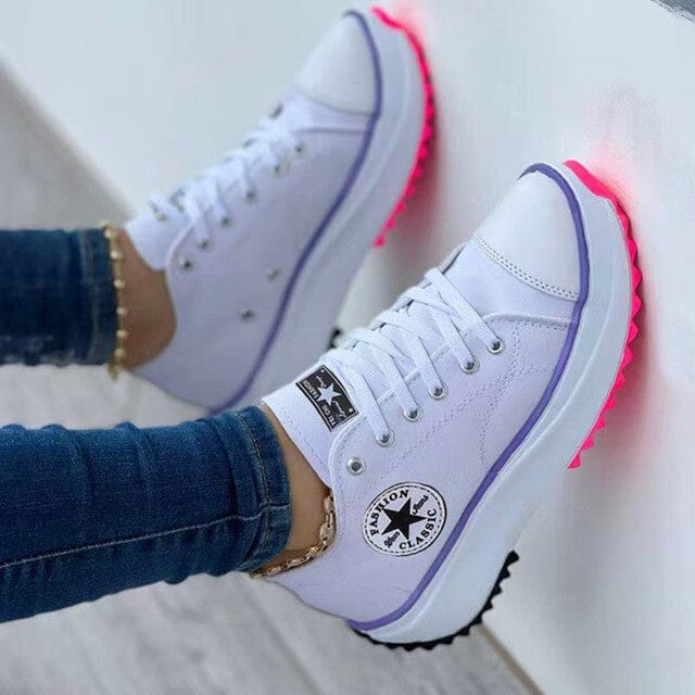 Damen Plateau Sneaker | Orthopädische Turnschuhe 0