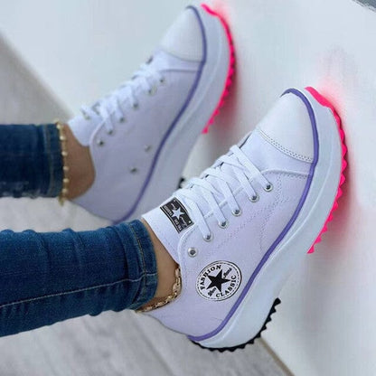 Damen Plateau Sneaker | Orthopädische Turnschuhe 0