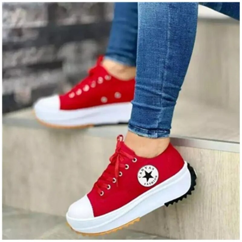 Damen Plateau Sneaker | Orthopädische Turnschuhe 5