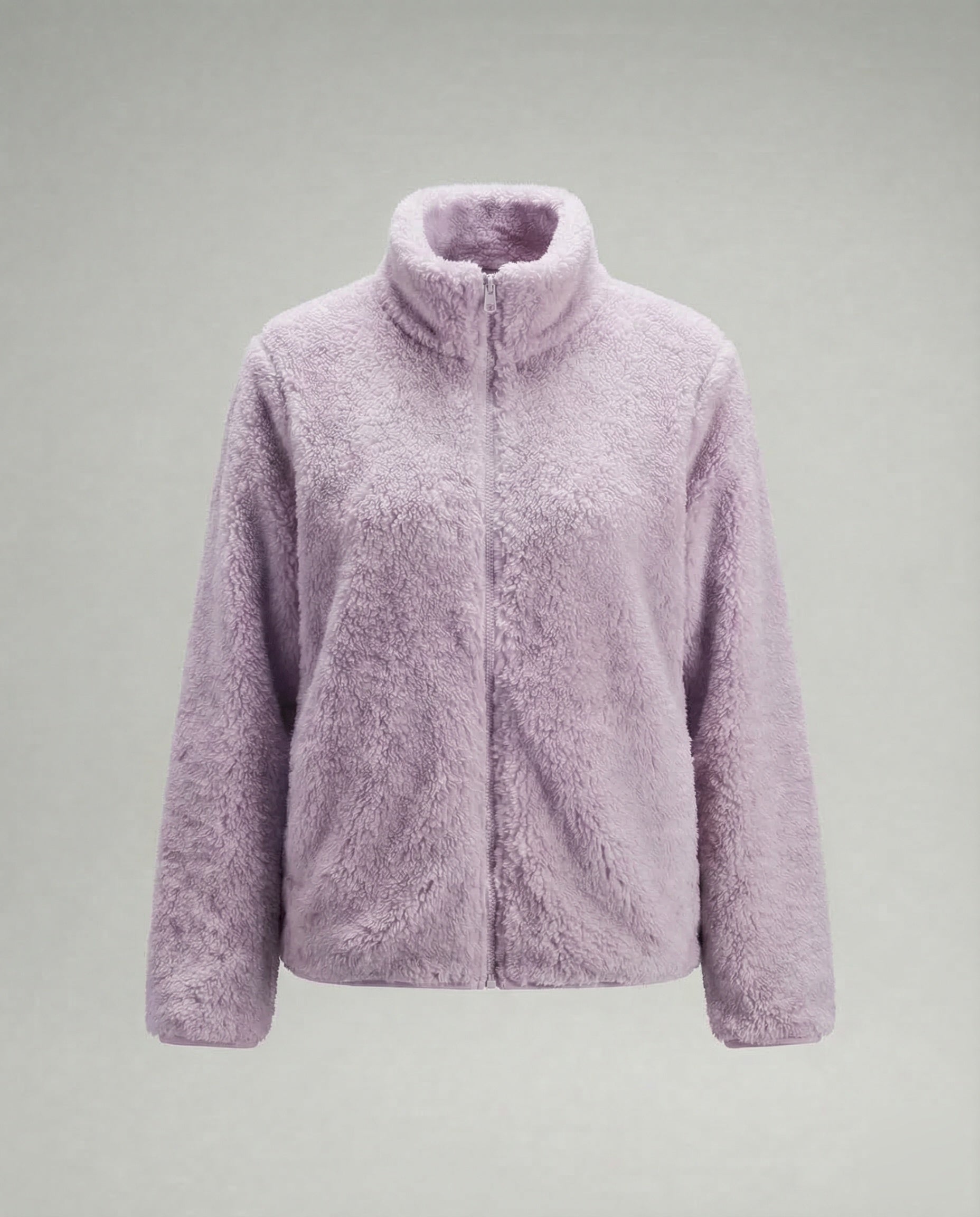 Damen Plüsch-Fleecejacke | Flauschige Übergangsjacke 9