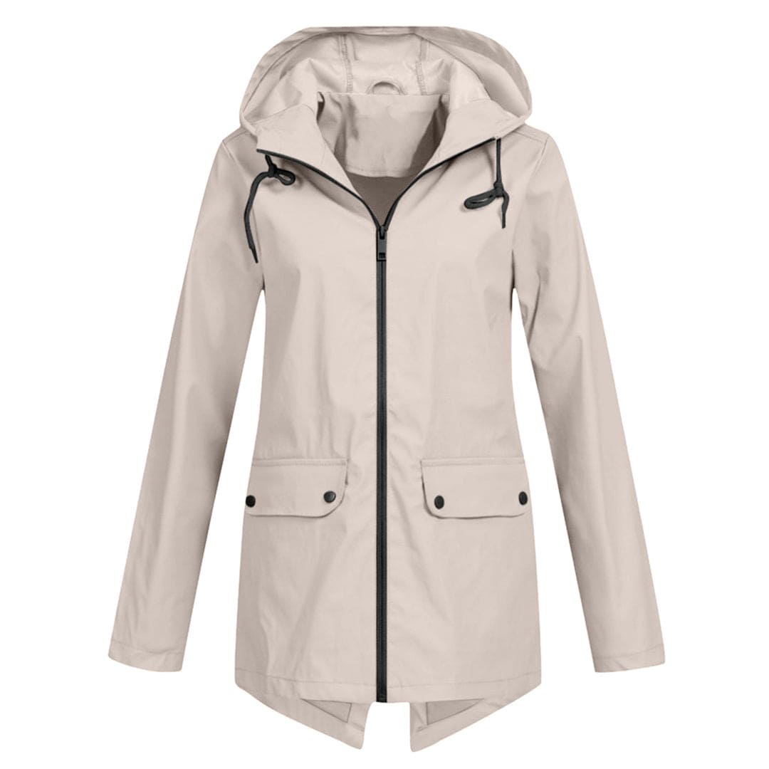 Damen Regenjacke Atmungsaktiv | Wasserdichte Regenjacke 0