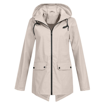 Damen Regenjacke Atmungsaktiv | Wasserdichte Regenjacke 0