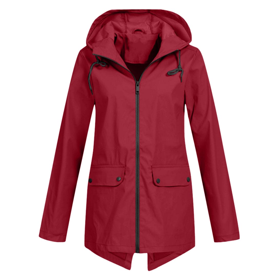Damen Regenjacke Atmungsaktiv | Wasserdichte Regenjacke 10