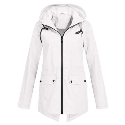 Damen Regenjacke Atmungsaktiv | Wasserdichte Regenjacke 11