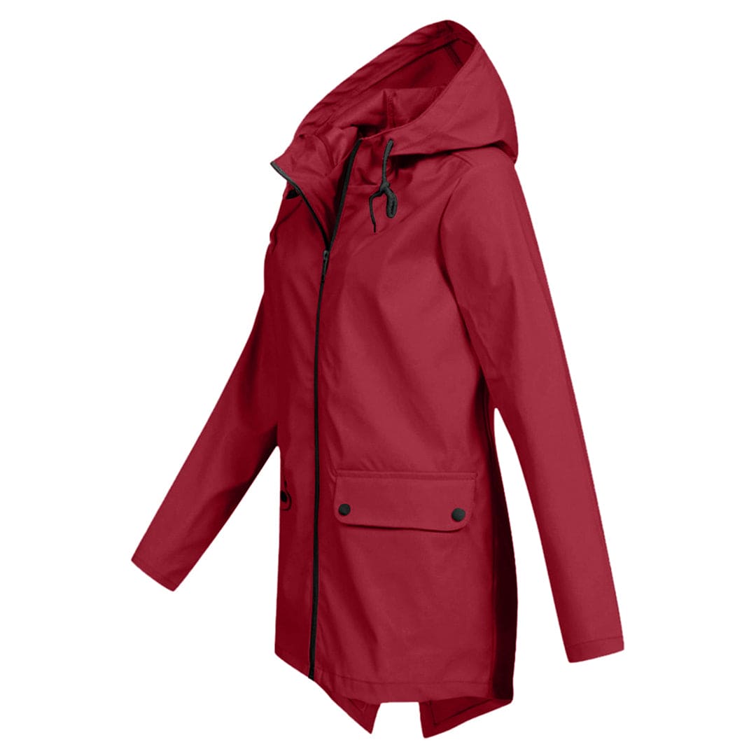 Damen Regenjacke Atmungsaktiv | Wasserdichte Regenjacke 2