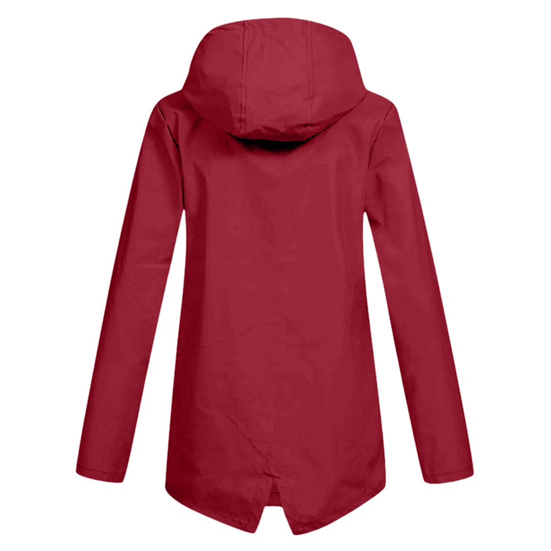 Damen Regenjacke Atmungsaktiv | Wasserdichte Regenjacke 3