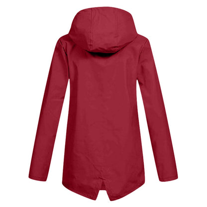Damen Regenjacke Atmungsaktiv | Wasserdichte Regenjacke 3