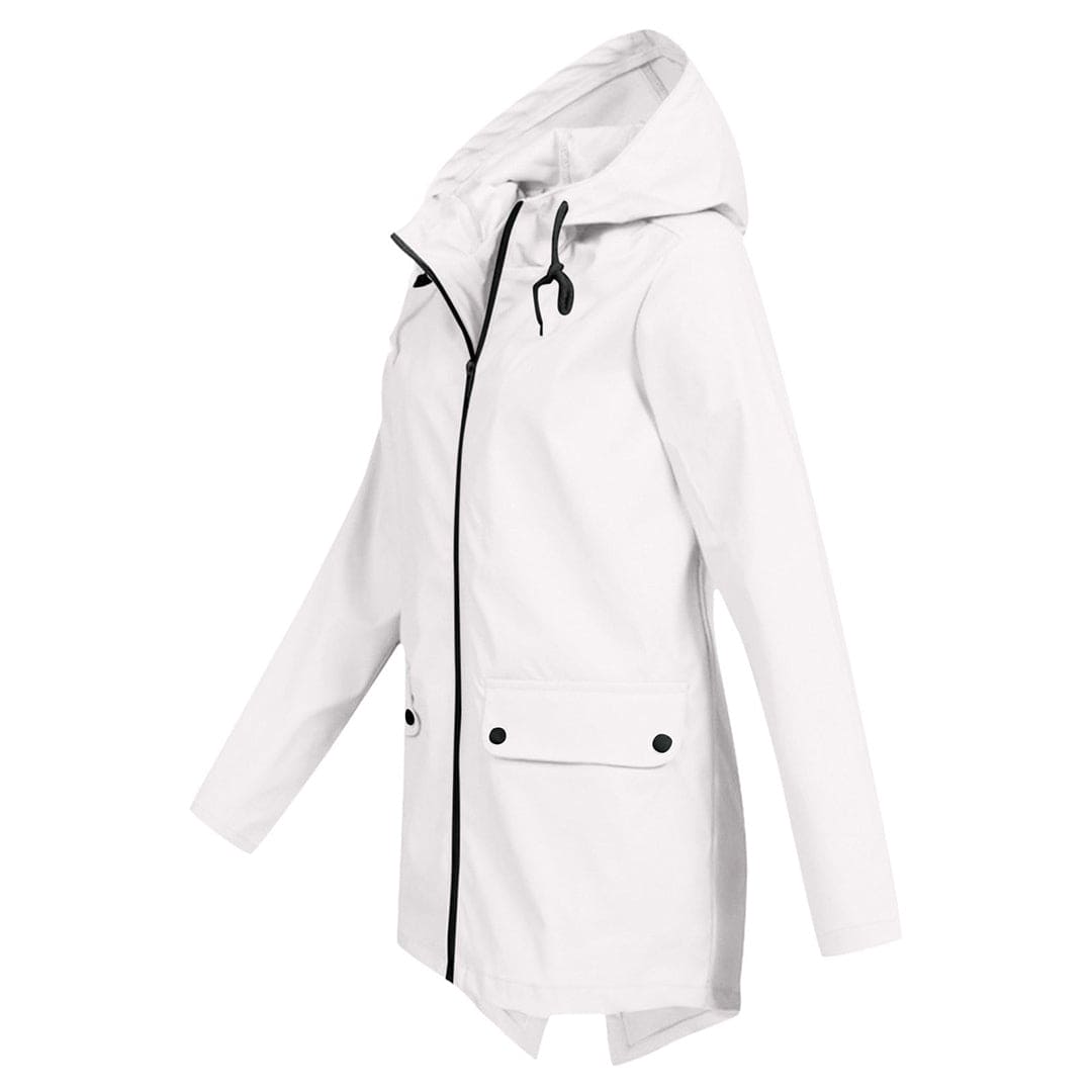 Damen Regenjacke Atmungsaktiv | Wasserdichte Regenjacke 4