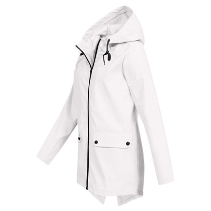 Damen Regenjacke Atmungsaktiv | Wasserdichte Regenjacke 4