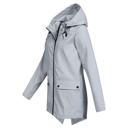 Damen Regenjacke Atmungsaktiv | Wasserdichte Regenjacke 6