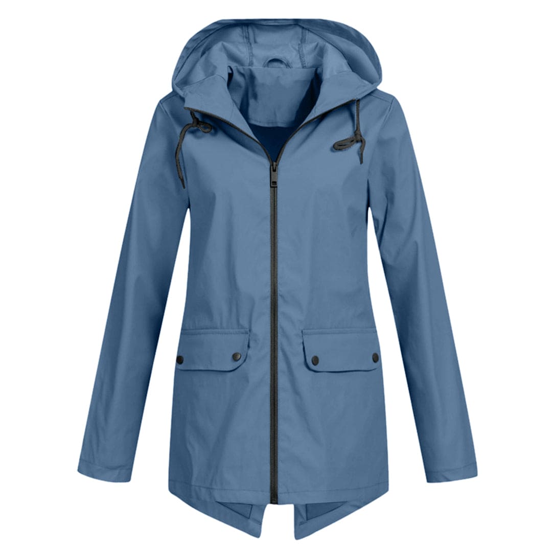 Damen Regenjacke Atmungsaktiv | Wasserdichte Regenjacke 9