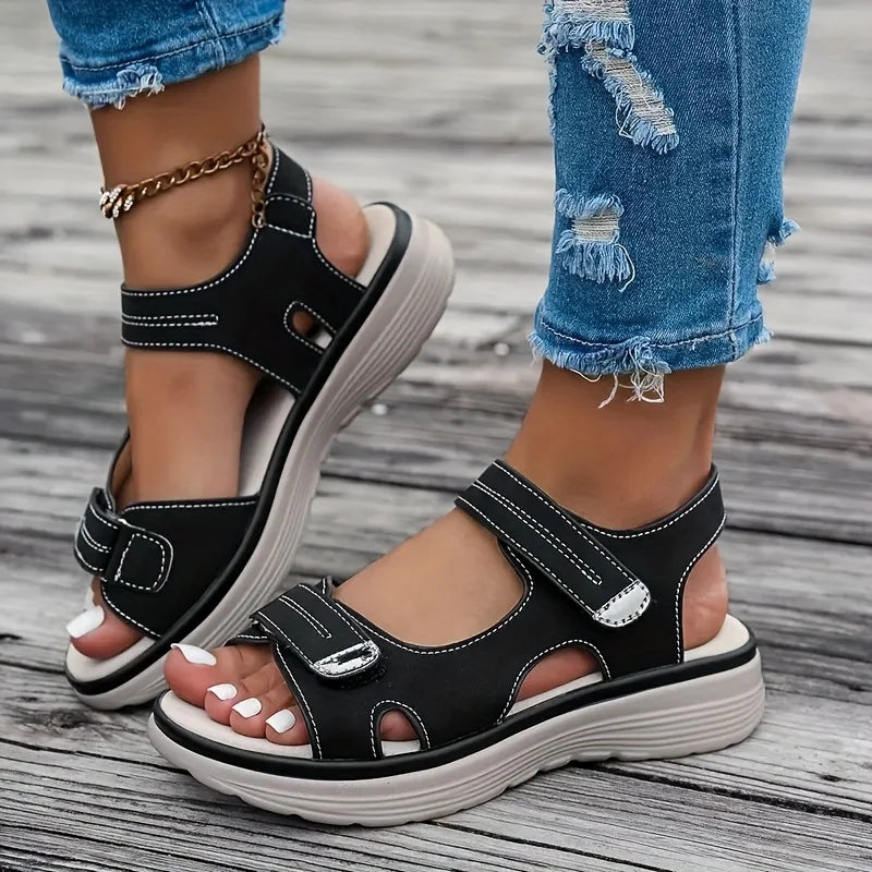 Damen Sandalen | Sommerliche Plattform-Sandalen für Reisen 1