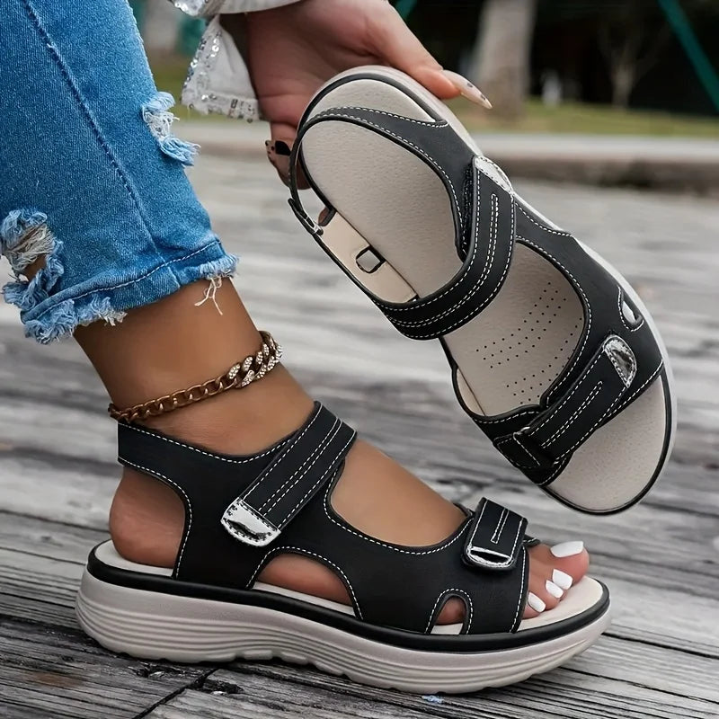 Damen Sandalen | Sommerliche Plattform-Sandalen für Reisen 3