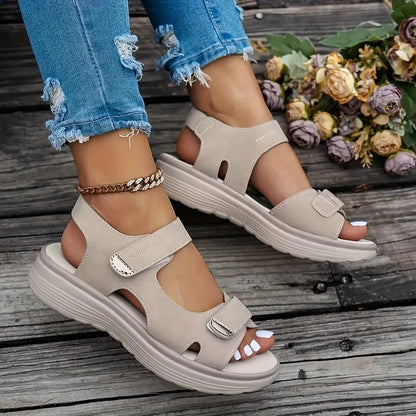 Damen Sandalen | Sommerliche Plattform-Sandalen für Reisen 5