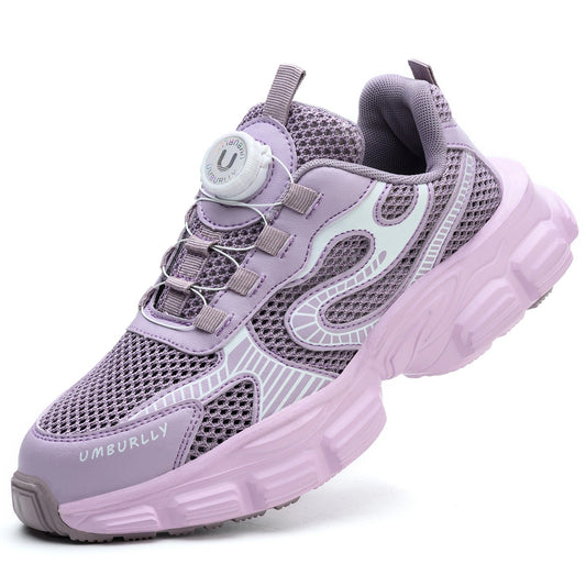 Damen Sicherheitsschuhe | Atmungsaktive Arbeitsschuhe mit Stahlkappe 0