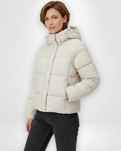 Damen Steppjacke Kurz mit Kapuze | Jacke Damen 5