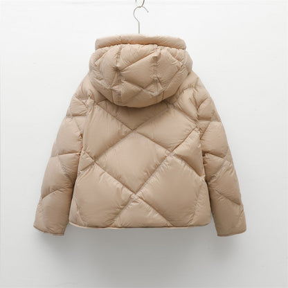 Damen Steppjacke mit abnehmbarer Kapuze | Winterjacke 2