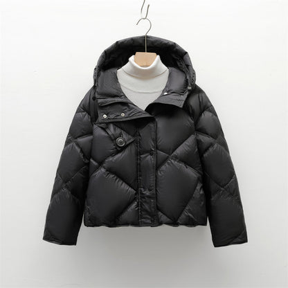 Damen Steppjacke mit abnehmbarer Kapuze | Winterjacke 4