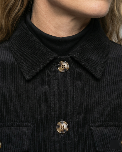 Damen Übergangsjacke Vintage Stil Elegant 3