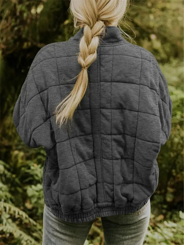 Damen Übergangsjacke Warm Bequem Leicht für Frühling 1
